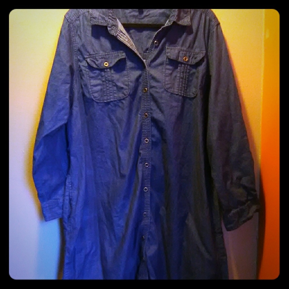 A jeans dress